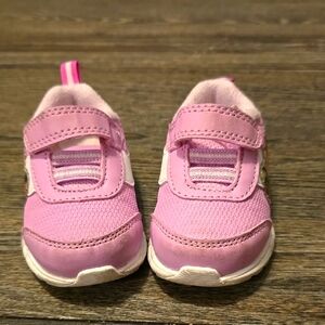 Disney Princess Kids Pink Velcro Sneakers